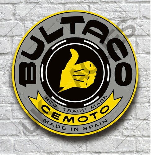 Bultaco 2ft large garage sign - large,