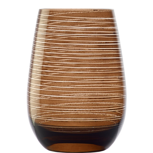 Stolzle twister brown water - brown, /