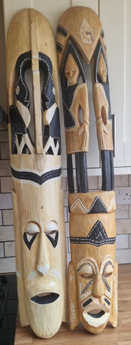 Set vintage african - of, 2