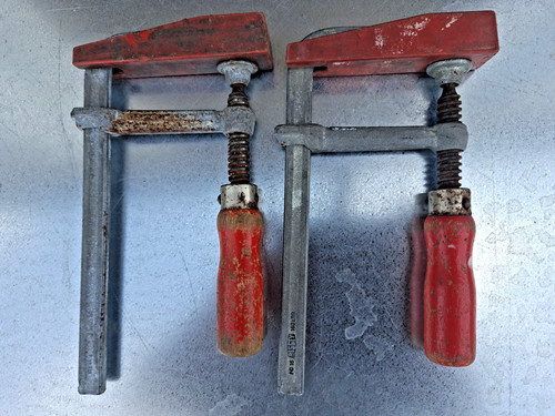 Pair bessey clamps - of, fg15