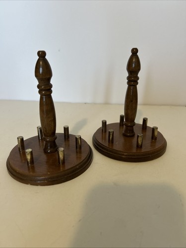 Wooden thimble display stand - display,