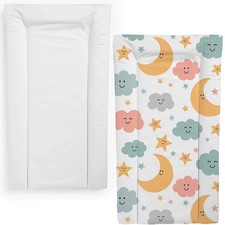 Padded Baby Changing Mat 79 x 48 x 2.5cm Waterproof Changing Mat Baby Nursery