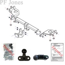 Tow-Trust Towbar for Hyundai Tucson SUV 2015-2018 - Flange Tow Bar