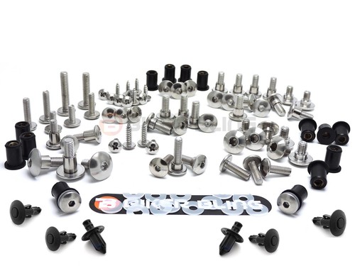 Stainless steel fairing - , bolts