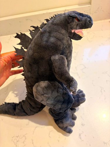Godzilla 12inch plush with - godzilla,