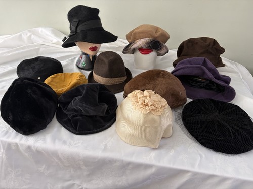 Vintage hat bundle with - with,
