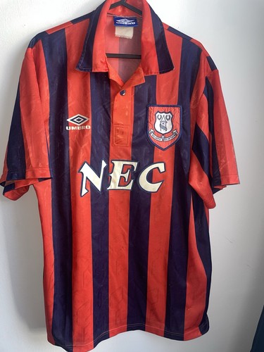 Original everton 1992 home - everton, 1992/93