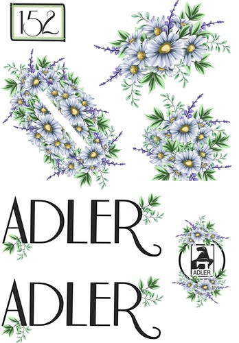 Adler custom decals sewing - -,