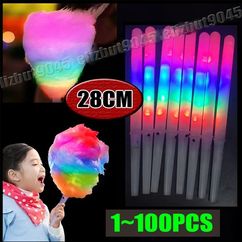 100 led cotton candy floss - led,