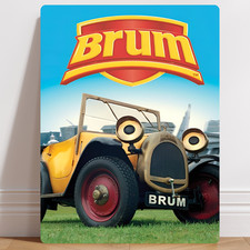 Brum Aluminium Metal Sign Wall
