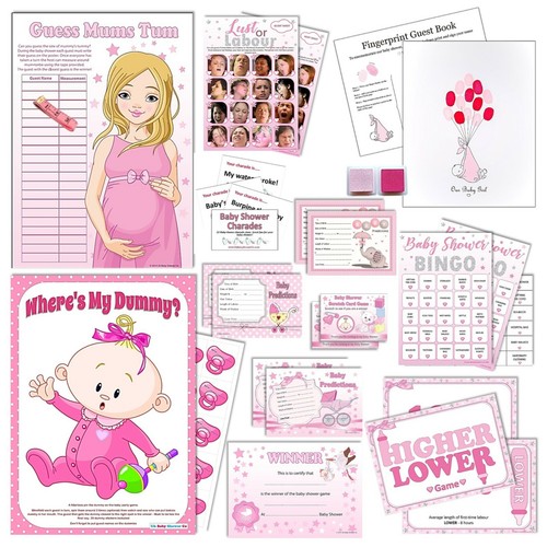Fun baby shower games - baby,