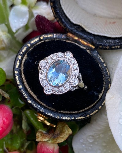 Victorian aquamarine and - victorian,