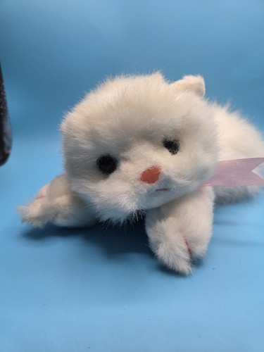 Classic white cat angel - ty,