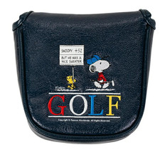 SNOOPY Putter Cover Headcover H-492 LITE GOLF Mallet JAPAN