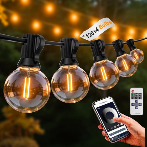 Outdoor festoon light string - outdoor,