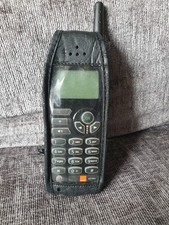 RARE Vintage Motorola M3788e Mobile Phone with protective case. Untested.
