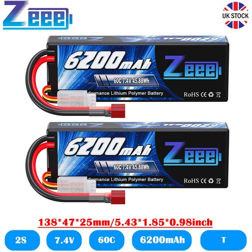 Zeee lipo battery 7 4v - 2s, 7.4v