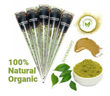 100% NATURAL ORGANIC HOMEMADE HENNA MEHNDI CONE (PACK OF 2),3,5