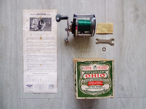 Vintage ohio pflueger - ohio, surf