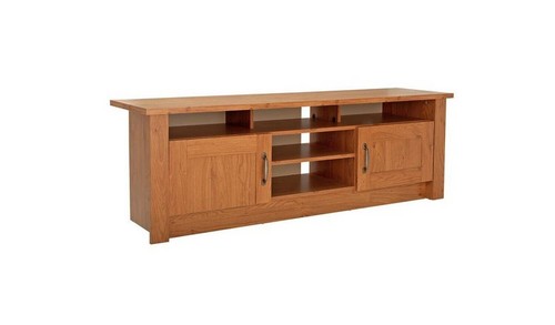 Ohio unit oak effect media - tv,