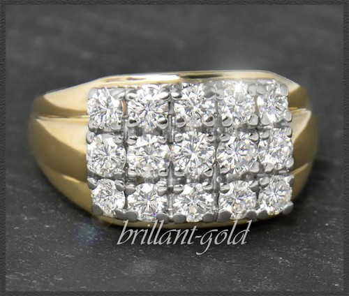 Diamond ring gold 1 - ring, in