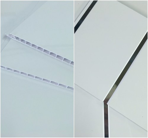 Gloss white with chrome - with, or