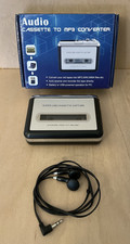 Portable Cassette Player/Cassette to MP3 Converter Tape to MP3/CD Audio via USB