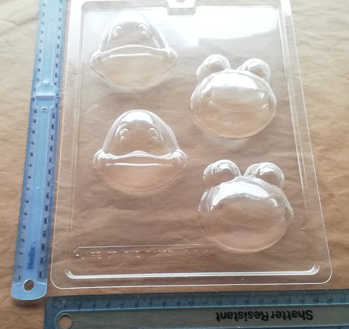 Duck and frog head - duck,