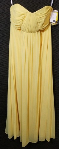 Dessy collection yellow dress - dessy,
