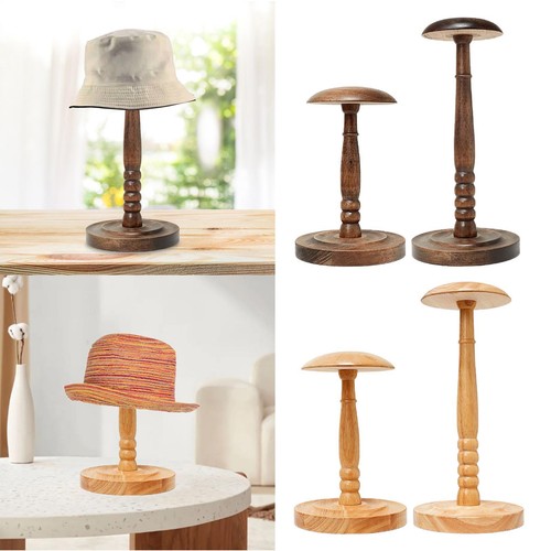 Wood hat stand ball cap - ball,