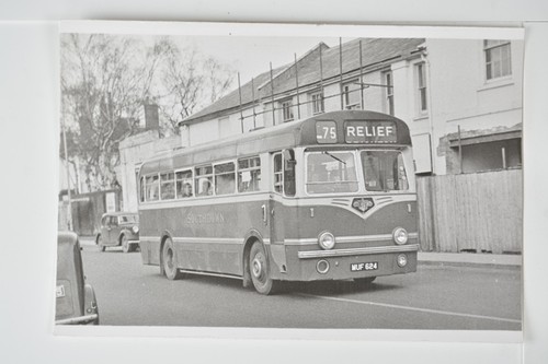 Southdown single decker bus - decker,