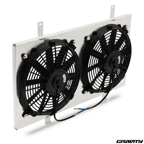 Alloy radiator rad fan - radiator,