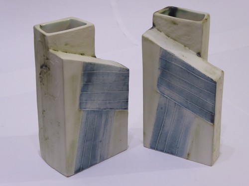Carn pottery angled slab - pottery,