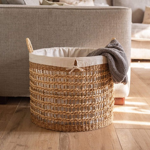 Dhepa round seagrass storage - round,