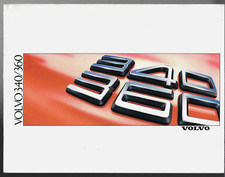 Volvo 300-Series 1987-88 UK Market Brochure 340 360 DL GL GLE GLT 3-dr 4-dr 5-dr