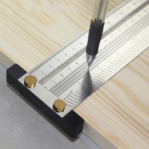 Woodworking scriber square - woodworking, t-square