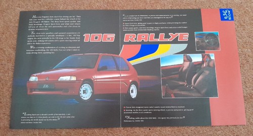 Peugeot 106 rallye car - 106,