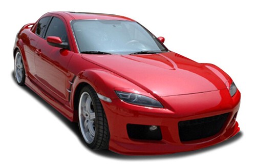 Kbd polyurethane side skirts - side,