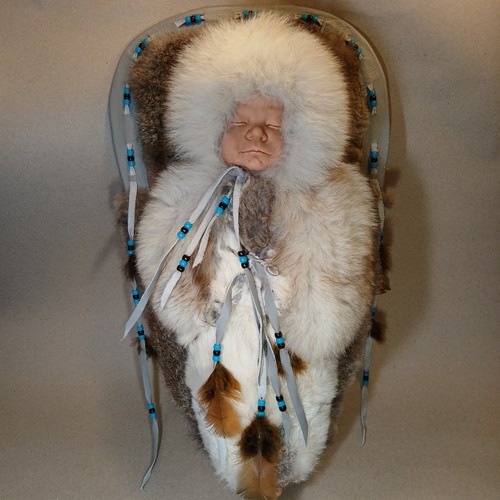 Lifelike native american baby - american,