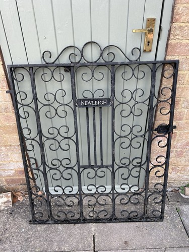 Vintage wrought iron garden - vintage,