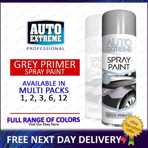 Auto grey primer spray paint - grey,