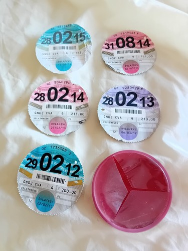 Vintage road tax disc - tax,
