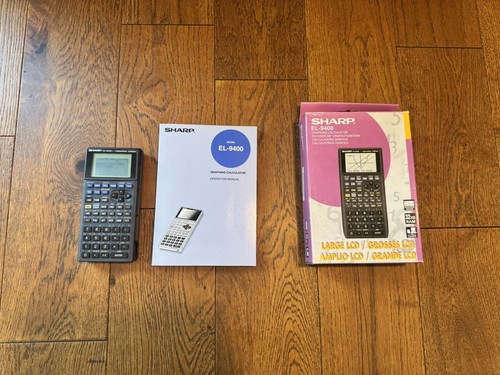 Sharp 9400 graphing - el-9400,