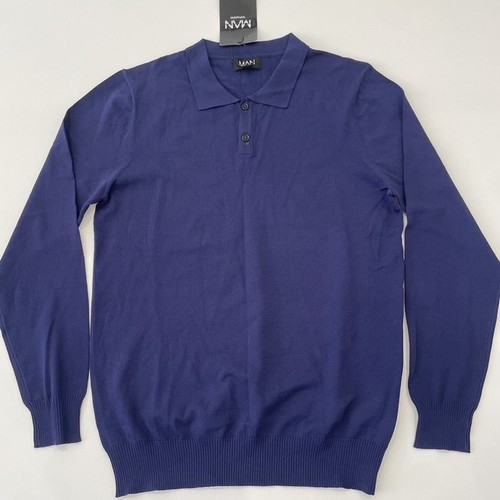 Boohoo man nylon knitted polo - man,