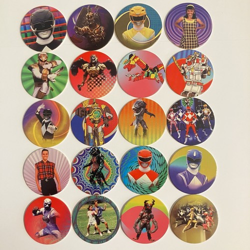 Lot pogs mighty - mighty, morphin