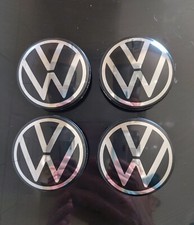 Set of 4 x Volkswagen Centre Caps 65mm Caps  Golf MK8