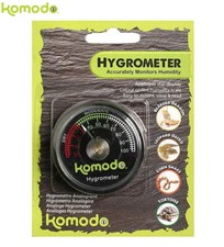 KOMODO VIVARIUM  REPTILE ANALOGUE HYGROMETER HUMIDITY GAUGE METER 82401
