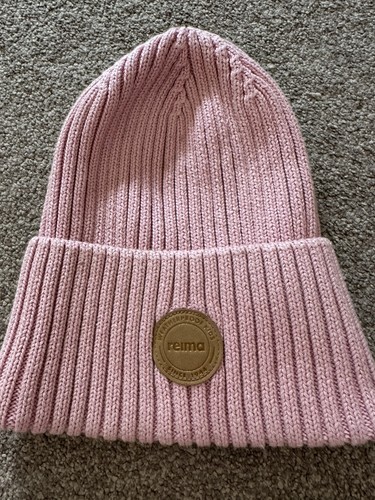 Reima kids pink ribbed beanie - kids',