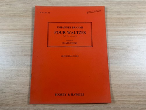 Brahms four waltzes 39 - waltzes, op.39