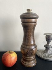 Zassenhaus Mill Grinder Spice brown wood XL Pepper Vintage Germany Rare heavy 